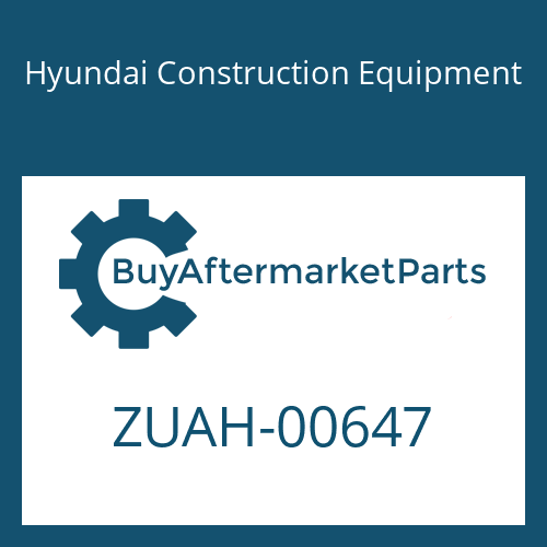 Hyundai Construction Equipment ZUAH-00647 - O-RING
