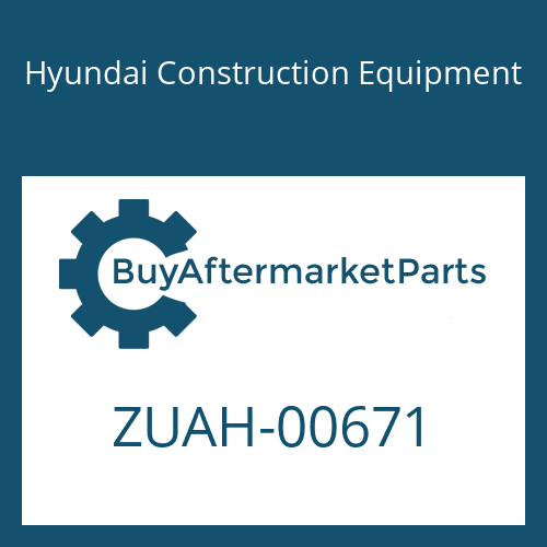 Hyundai Construction Equipment ZUAH-00671 - SCREW-CAP