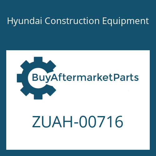 Hyundai Construction Equipment ZUAH-00716 - SEAL-OIL
