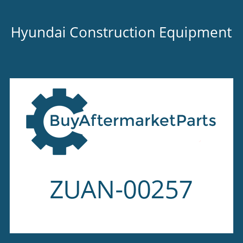 Hyundai Construction Equipment ZUAN-00257 - CONE-VALVE