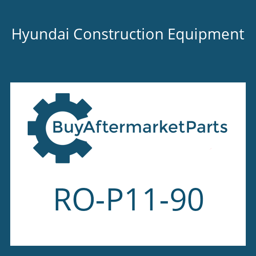 Hyundai Construction Equipment RO-P11-90 - O-RING