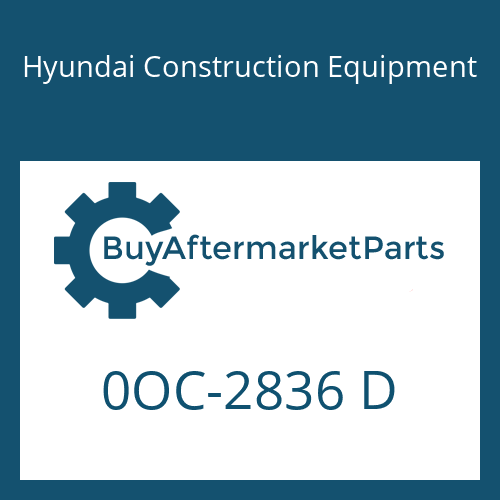 0OC-2836 D Hyundai Construction Equipment CONDENSER ASSY