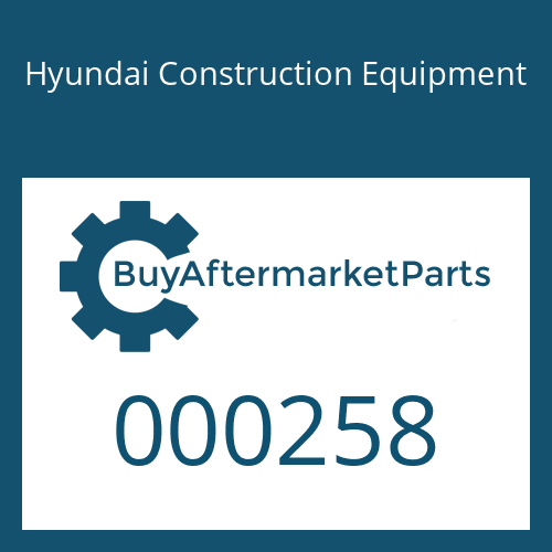 Hyundai Construction Equipment 000258 - CYLINDER ASSY-BOOM LH
