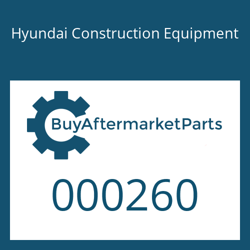 Hyundai Construction Equipment 000260 - CYLINDER ASSY-BOOM