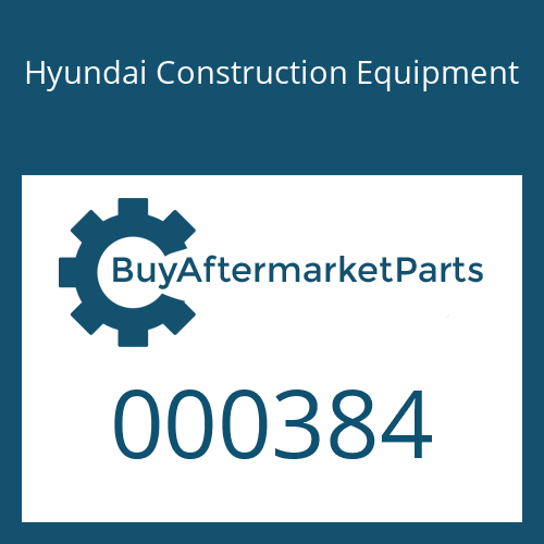 Hyundai Construction Equipment 000384 - GLAND-CYL
