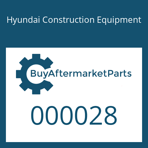 Hyundai Construction Equipment 000028 - BAND ASSY