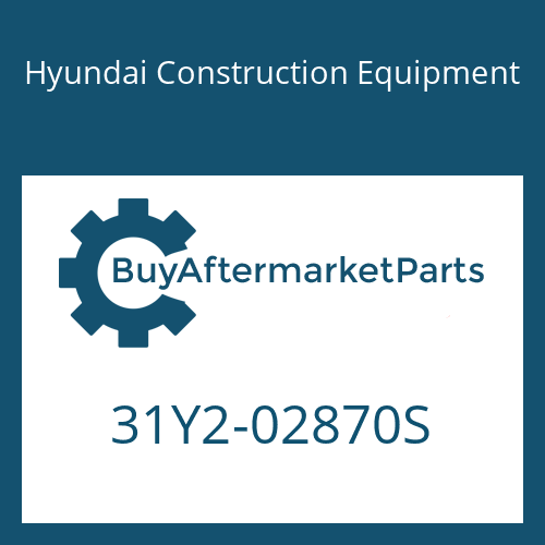 Hyundai Construction Equipment 31Y2-02870S - TUBE ASSY-CYL