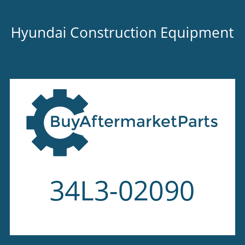 Hyundai Construction Equipment 34L3-02090 - PLATE