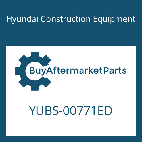 Hyundai Construction Equipment YUBS-00771ED - O-RING