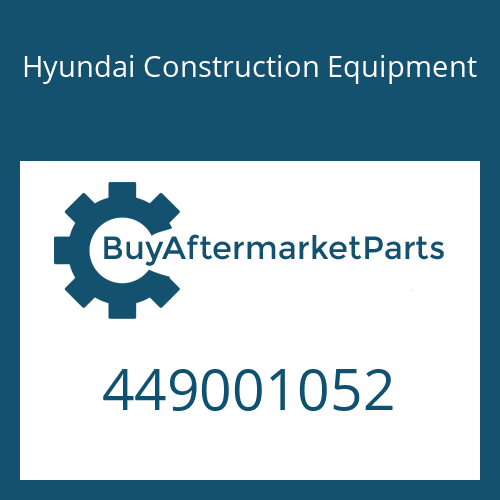 Hyundai Construction Equipment 449001052 - BOLT-HEX
