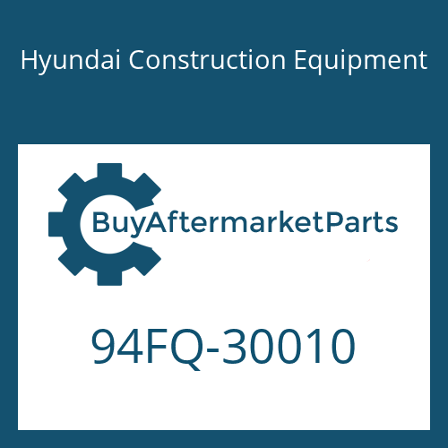 94FQ-30010 Hyundai Construction Equipment MANUAL-OPERATOR