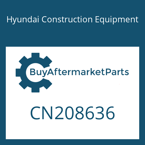Hyundai Construction Equipment CN208636 - COVER KIT-SUSPENSION