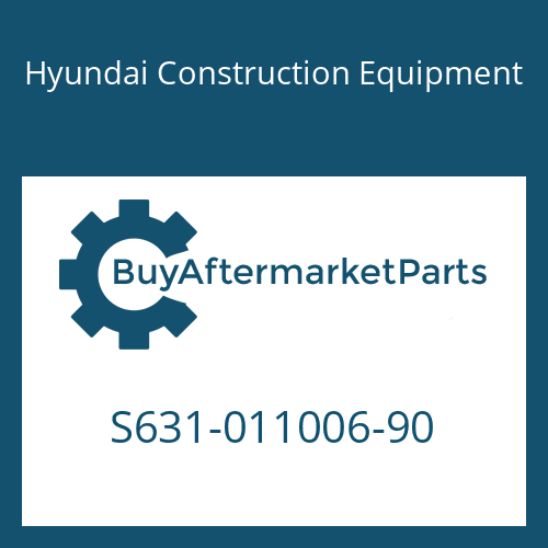 Hyundai Construction Equipment S631-011006-90 - O-RING