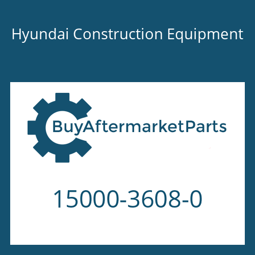 Hyundai Construction Equipment 15000-3608-0 - PLUG-CYL