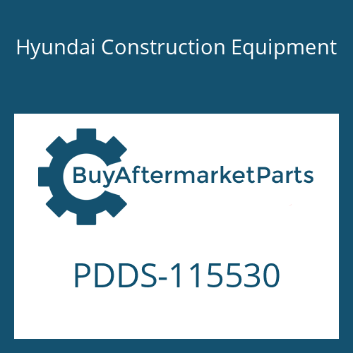 Hyundai Construction Equipment PDDS-115530 - SEAL KIT