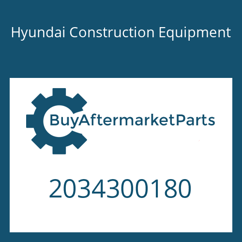 Hyundai Construction Equipment 2034300180 - SPOOL ASSY