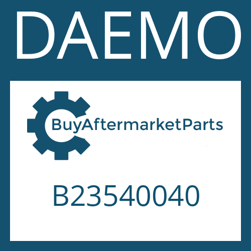 DAEMO B23540040 - CHISEL BLUNT
