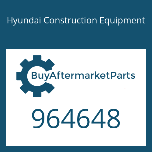 Hyundai Construction Equipment 964648 - MOUNT-MOTOR LH