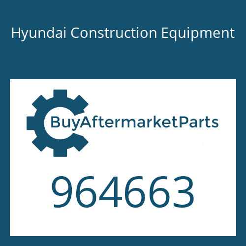 Hyundai Construction Equipment 964663 - ADAPTER