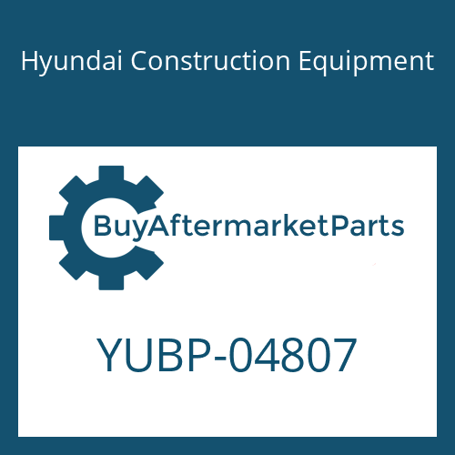 YUBP-04807 Hyundai Construction Equipment GASKET