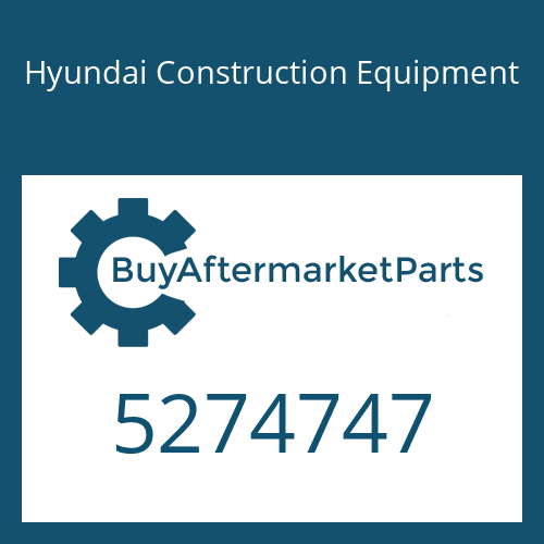 Hyundai Construction Equipment 5274747 - PIPE-SUCTION