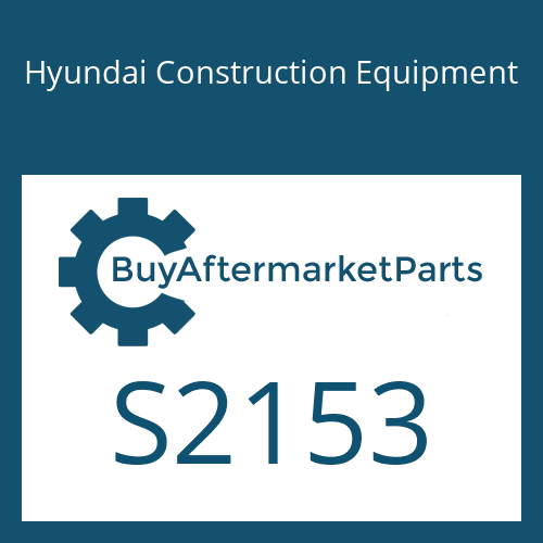 Hyundai Construction Equipment S2153 - RING-BACKUP