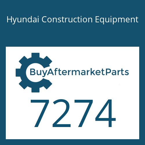 Hyundai Construction Equipment 7274 - PLUG