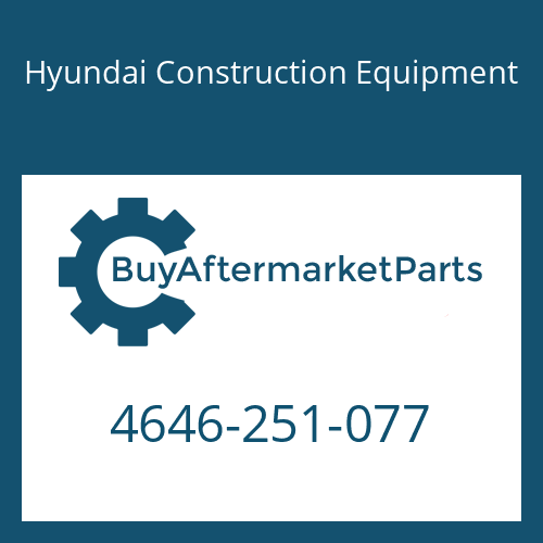Hyundai Construction Equipment 4646-251-077 - CARRIER-DISC