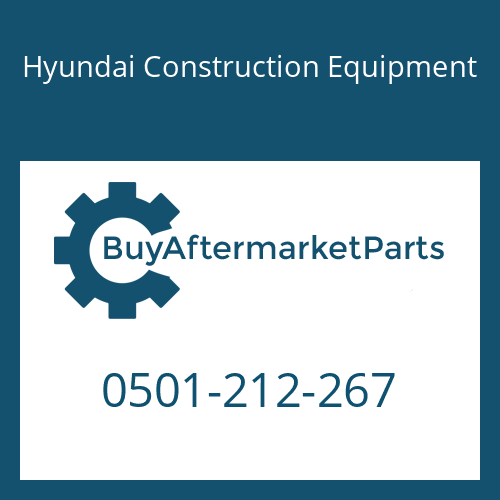 Hyundai Construction Equipment 0501-212-267 - COUPLING