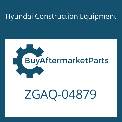 Hyundai Construction Equipment ZGAQ-04879 - O-RING