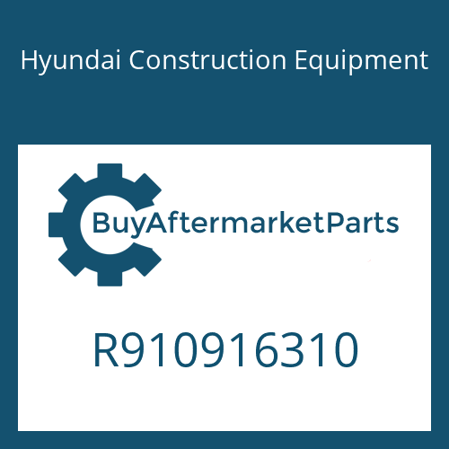 Hyundai Construction Equipment R910916310 - PIECE-ADJUST