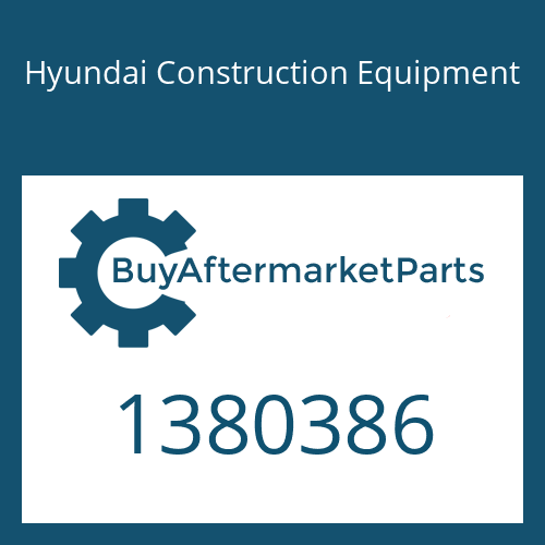 Hyundai Construction Equipment 1380386 - SLEEVE