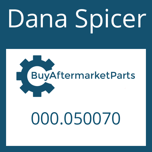 Dana Spicer 000.050070 - GASKET
