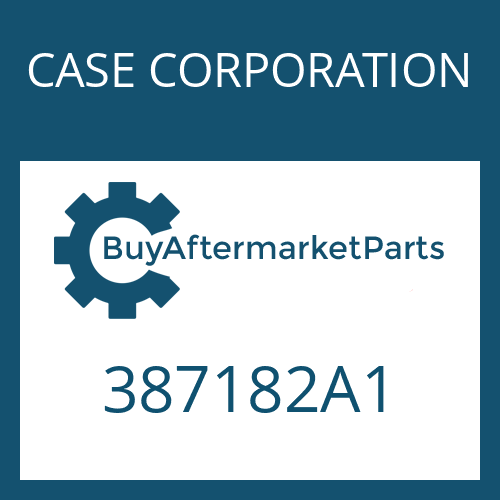 CASE CORPORATION 387182A1 - FRICTION PLATE