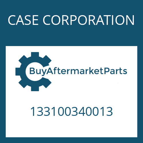 CASE CORPORATION 133100340013 - FRICTION PLATE