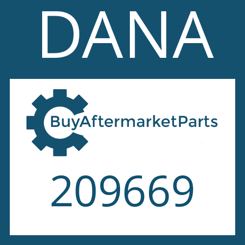 DANA 209669 - FRICTION PLATE