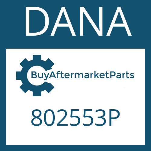 DANA 802553P - FRICTION PLATE