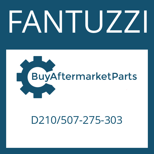 FANTUZZI D210/507-275-303 - FRICTION PLATE