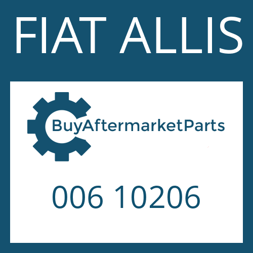FIAT ALLIS 006 10206 - FRICTION PLATE
