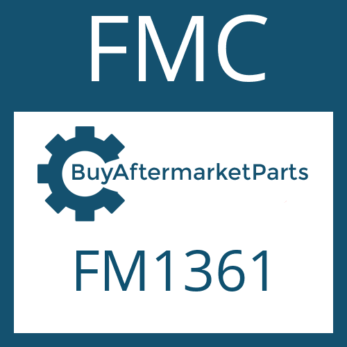 FMC FM1361 - FRICTION PLATE