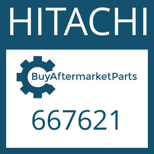 HITACHI 667621 - FRICTION PLATE