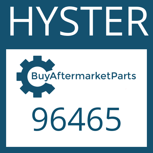 HYSTER 96465 - FRICTION PLATE