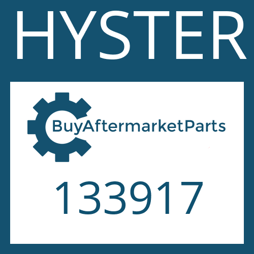 133917 HYSTER FRICTION PLATE