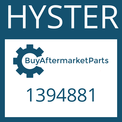 HYSTER 1394881 - FRICTION PLATE