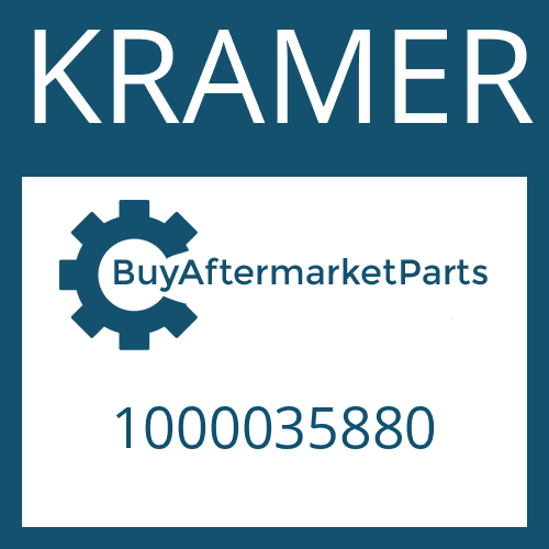 KRAMER 1000035880 - FRICTION PLATE