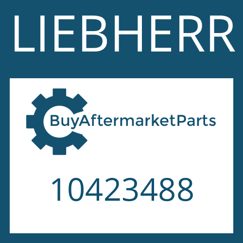 LIEBHERR 10423488 - FRICTION PLATE