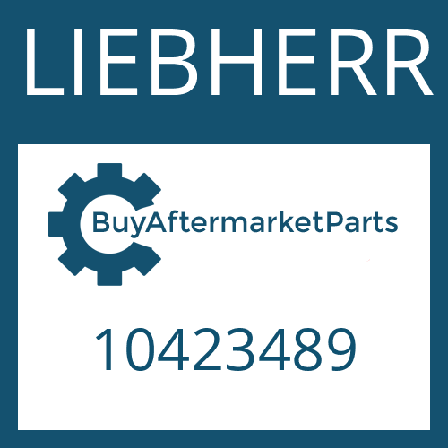 LIEBHERR 10423489 - FRICTION PLATE