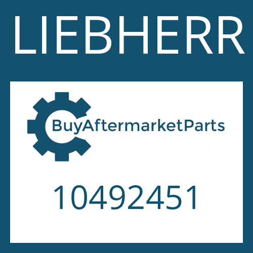 LIEBHERR 10492451 - FRICTION PLATE