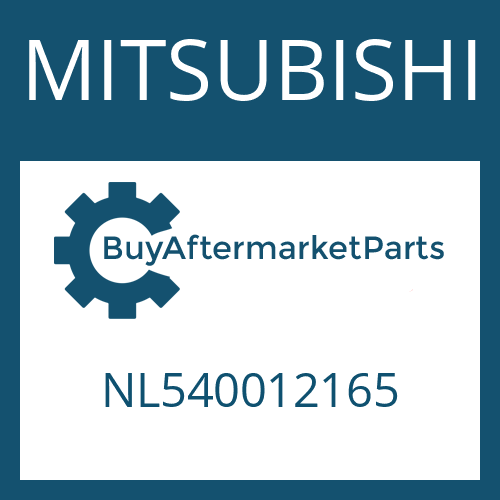 MITSUBISHI NL540012165 - FRICTION PLATE