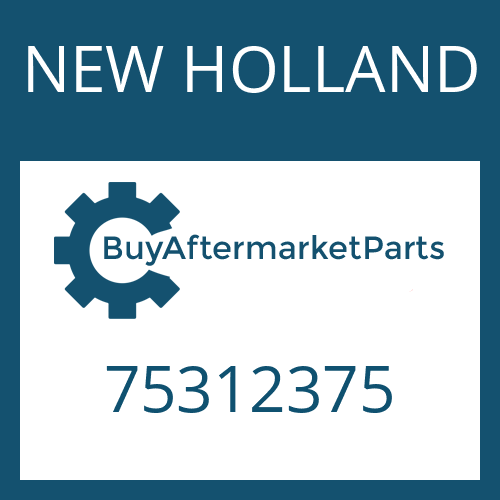 NEW HOLLAND 75312375 - FRICTION PLATE
